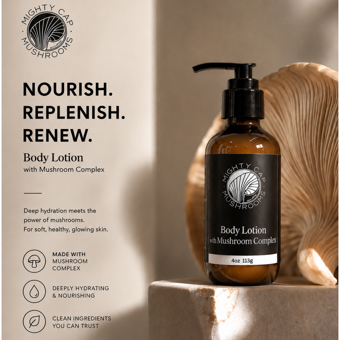 Face & Body Lotion with Mushroom Complex