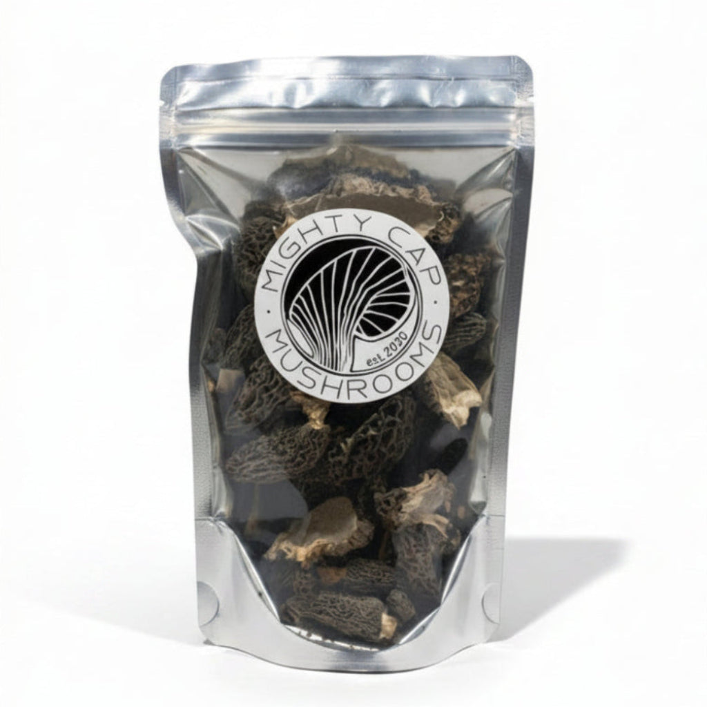 Dried Wild Morel Mushrooms (whole fruitbody) 1oz package