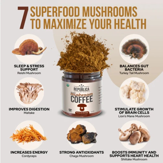 Mushroom Coffee (Instant) 35 servings