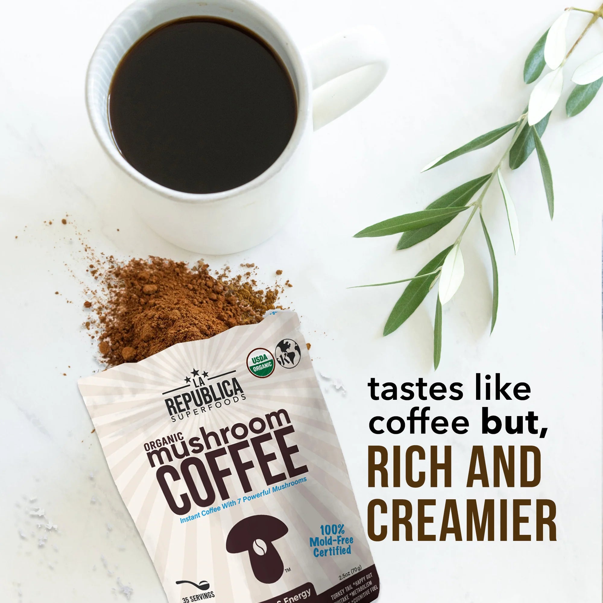 Mushroom Coffee (Instant) 35 servings