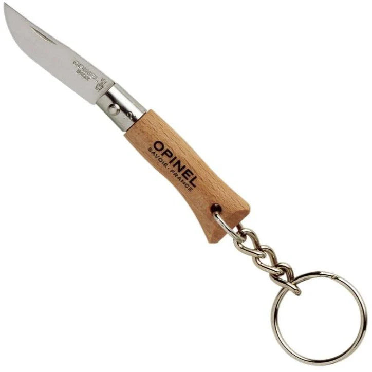 Opinel No.02 Stainless Steel Keychain Knife
