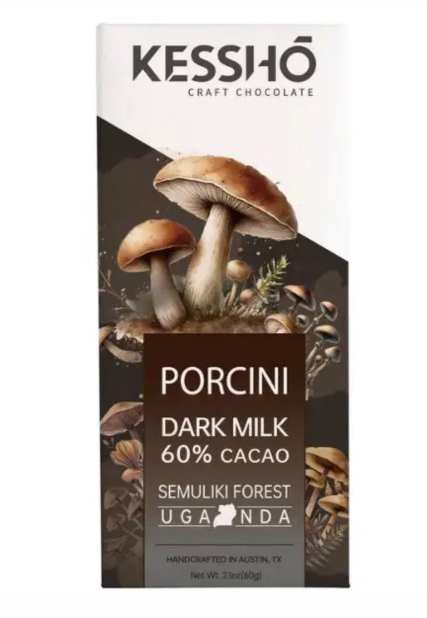 Porcini Dark Milk Chocolate 60% Cacoa KESSHO