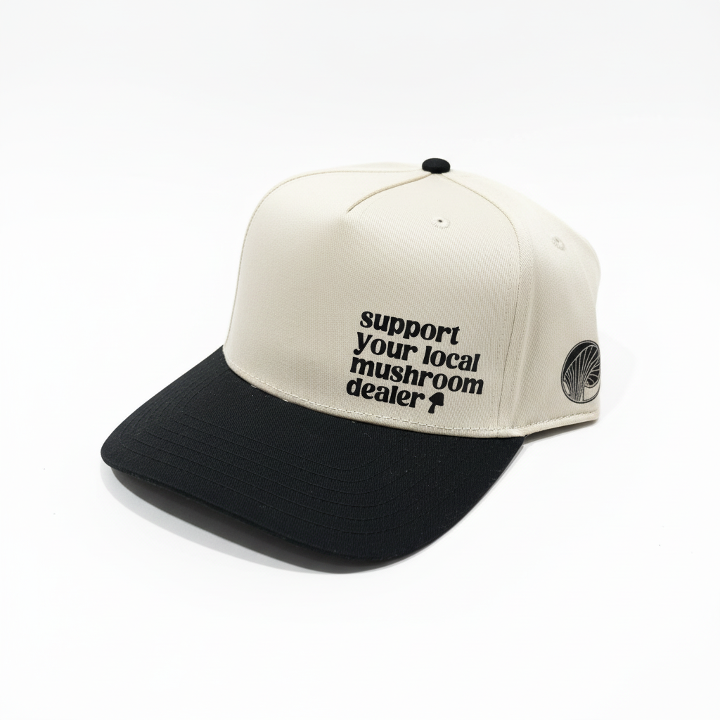Hat-Support Your Local Mushroom Dealer (3 colors)