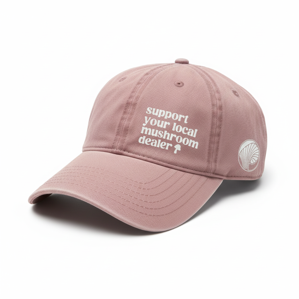 Hat-Support Your Local Mushroom Dealer (3 colors)
