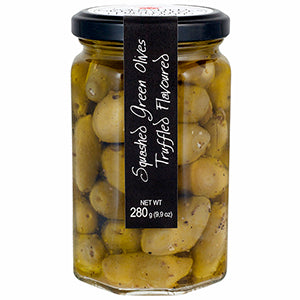 Squashed Green Olives Truffle flavoured